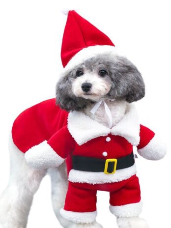 Pet Christmas Decoration Costume Pet Standing Costume