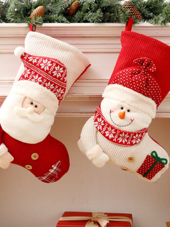 Christmas Decorations & Christmas Knitted Socks